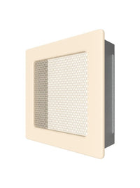 Griglia di ventilazione per camino Crema- Classic 17x17