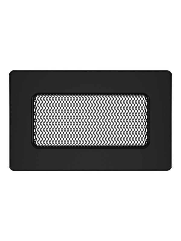 Griglia di ventilazione per camino Nera- Classic 11x17