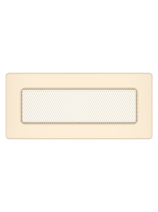 Griglia di ventilazione per camino Crema- Classic 11x24