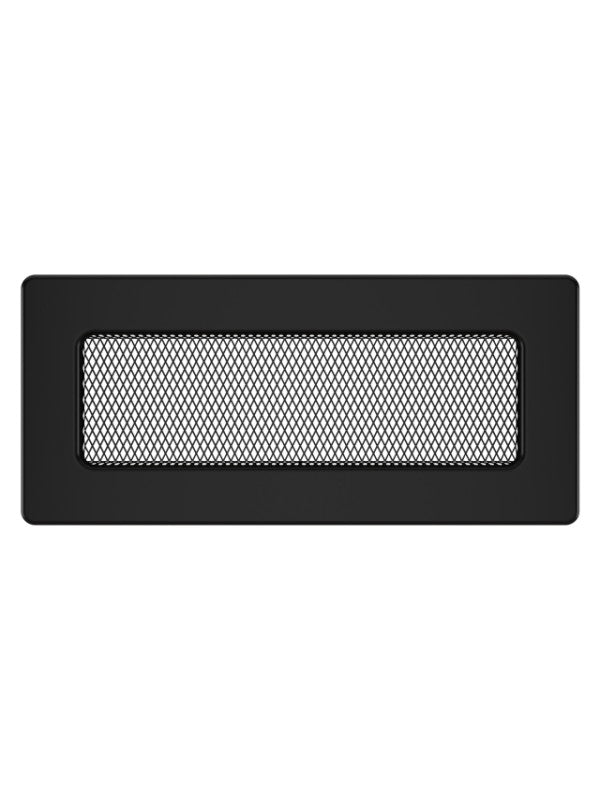 Griglia di ventilazione per camino Nera- Classic 11x24