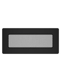 Griglia di ventilazione per camino Nera- Classic 11x24