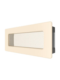 Griglia di ventilazione per camino Crema- Classic 11x24