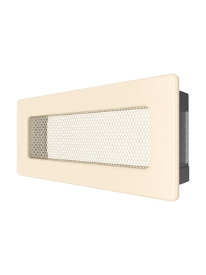 Griglia di ventilazione per camino Crema- Classic 11x24