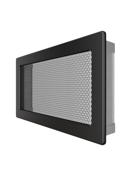 Griglia di ventilazione per camino Nera- Classic 17x30