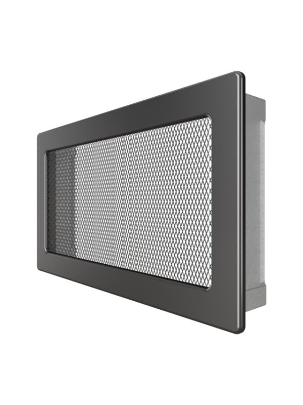 Griglia di ventilazione per camino Grafite - Classic 17x30