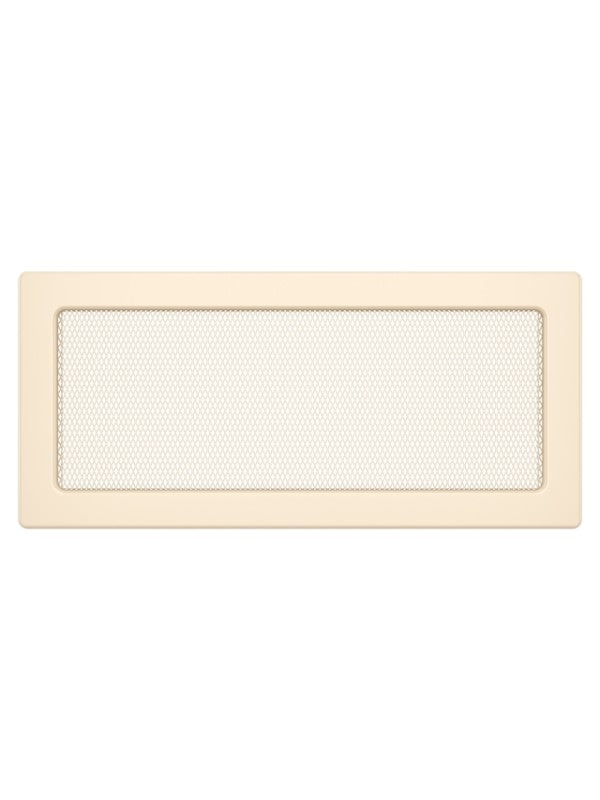 Griglia di ventilazione per camino Crema- Classic 17x37