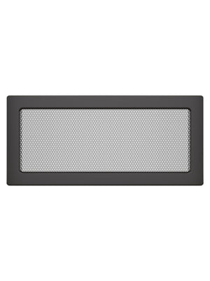 Griglia di ventilazione per camino Nera- Classic 17x37
