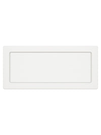 Griglia di ventilazione per camino Bianca - Classic 17x37