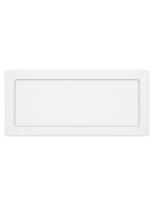 Griglia di ventilazione per camino Bianca - Classic 17x37
