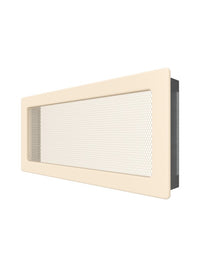 Griglia di ventilazione per camino Crema- Classic 17x37