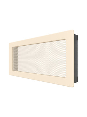 Griglia di ventilazione per camino Crema- Classic 17x37