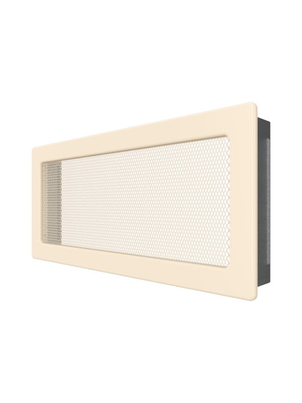 Griglia di ventilazione per camino Crema- Classic 17x37