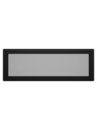 Griglia di ventilazione per camino Nera- Classic 17x49