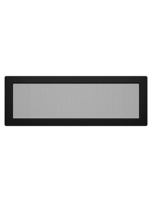 Griglia di ventilazione per camino Nera- Classic 17x49
