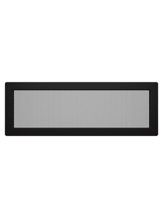 Griglia di ventilazione per camino Nera- Classic 17x49
