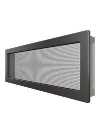 Griglia di ventilazione per camino Grafite - Classic 17x49