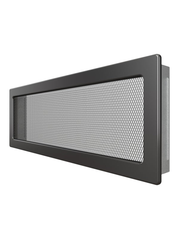 Griglia di ventilazione per camino Grafite - Classic 17x49