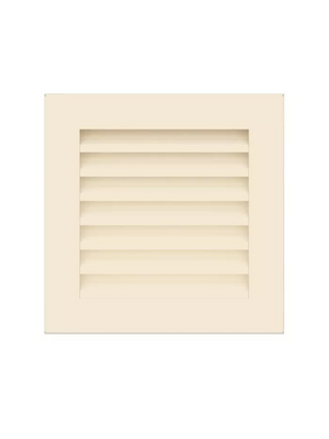 Griglia di ventilazione per camino Crema- Hide 17x17