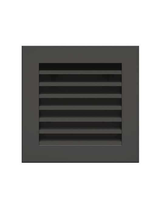 Griglia di ventilazione per camino Nera- Hide 17x17