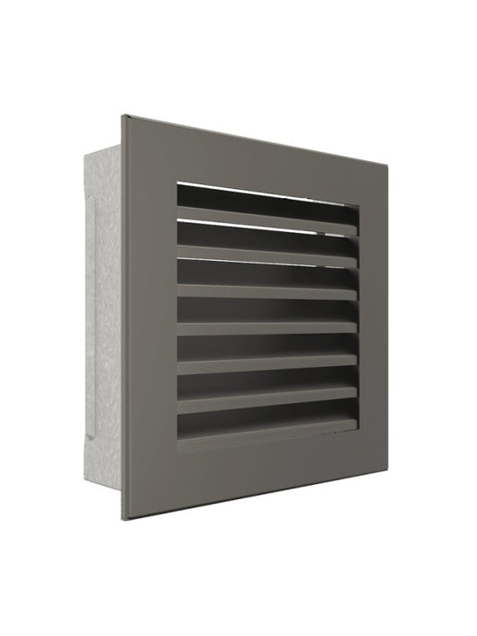 Griglia di ventilazione per camino Grafite - Hide 17x17