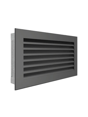 Griglia di ventilazione per camino Grafite - Hide 17x30