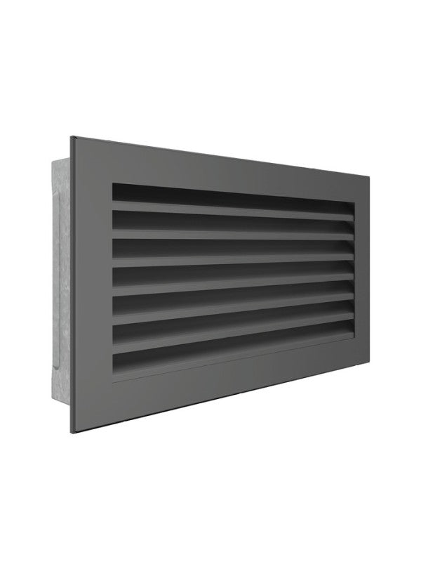 Griglia di ventilazione per camino Grafite - Hide 17x30