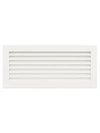 Griglia di ventilazione per camino Bianca - Hide 17x37
