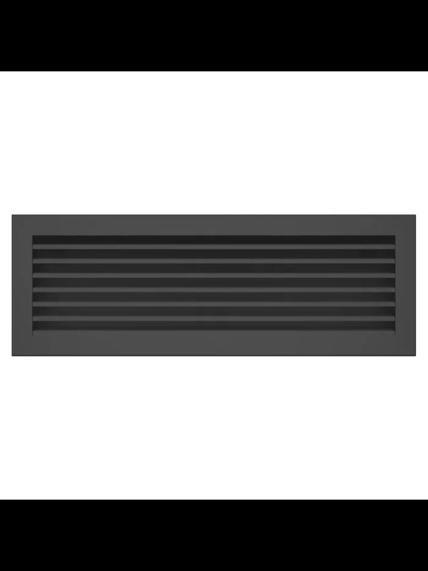 Griglia di ventilazione per camino Nera- Hide 17x49