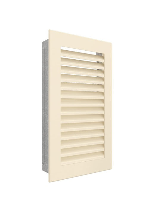 Griglia di ventilazione per camino Crema- Hide Verticale 30x17