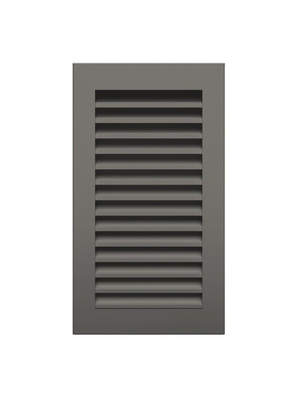 Griglia di ventilazione per camino Grafite - Hide Verticale 30x17