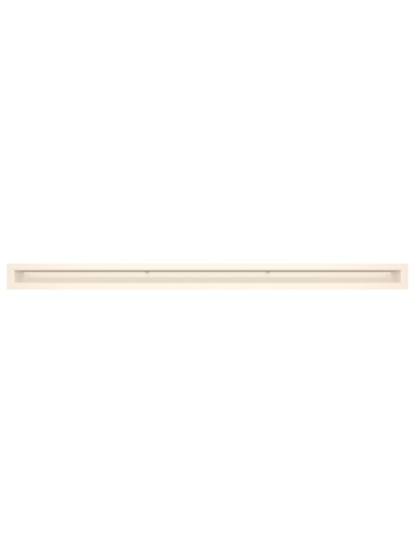 Griglia di ventilazione per camino Crema- Loft 60x1000