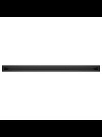 Griglia di ventilazione per camino Nera- Loft 60x1000