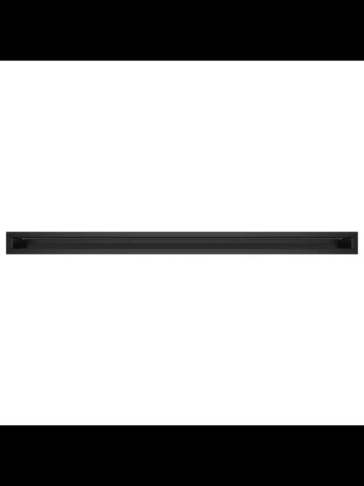 Griglia di ventilazione per camino Nera- Loft 60x1000
