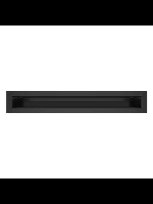 Griglia di ventilazione per camino Nera- Loft 60x400