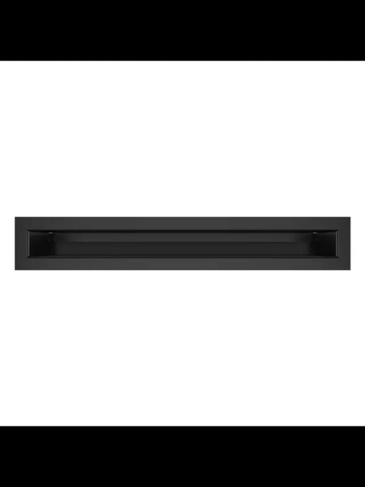 Griglia di ventilazione per camino Nera- Loft 60x400