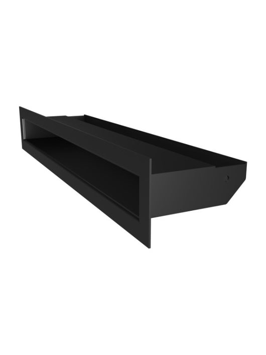 Griglia di ventilazione per camino Nera- Loft 60x400