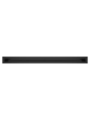 Griglia di ventilazione per camino Nera- Loft 60x800