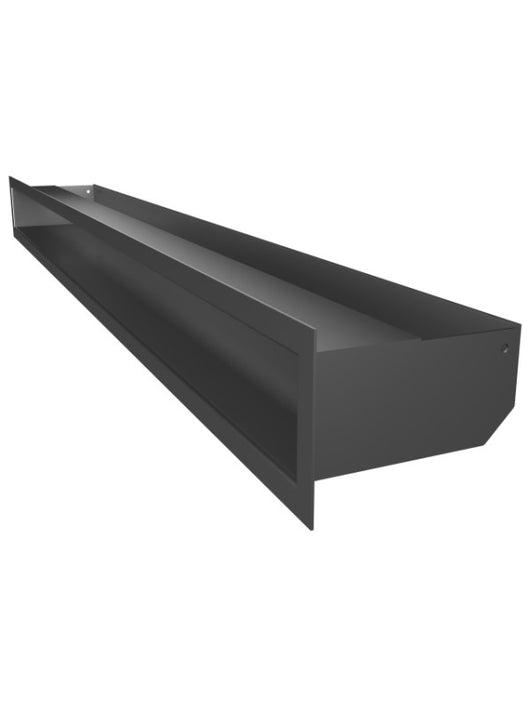 Griglia di ventilazione per camino Grafite - Loft 90x1000