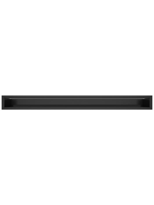 Griglia di ventilazione per camino Nera- Loft 90x1000