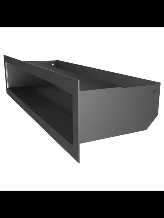 Griglia di ventilazione per camino Nera- Loft 90x400