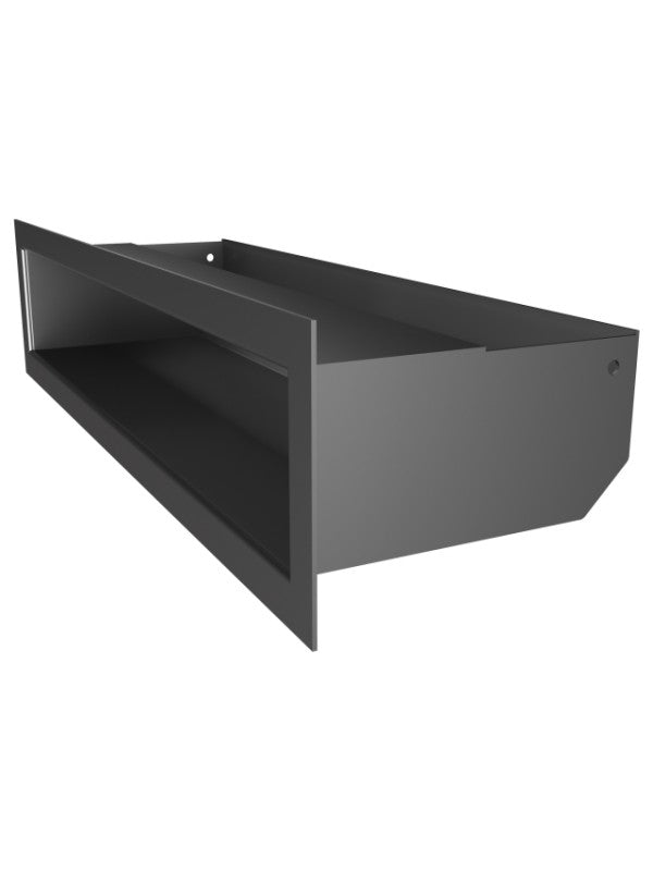 Griglia di ventilazione per camino Grafite - Loft 90x400