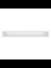Griglia di ventilazione per camino Bianca - Loft 90x600