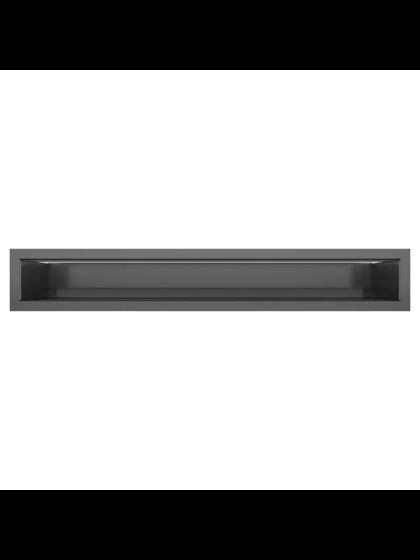 Griglia di ventilazione per camino Grafite - Loft 90x600