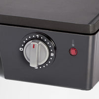 Griglia Elettrica 3 in 1 - Barbecue, Piastra Liscia e Rigata, Apertura 180°