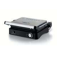 Griglia elettrica 3in1 2000W - 3 modalità di cottura - Piastre antiaderenti - Silver/Black