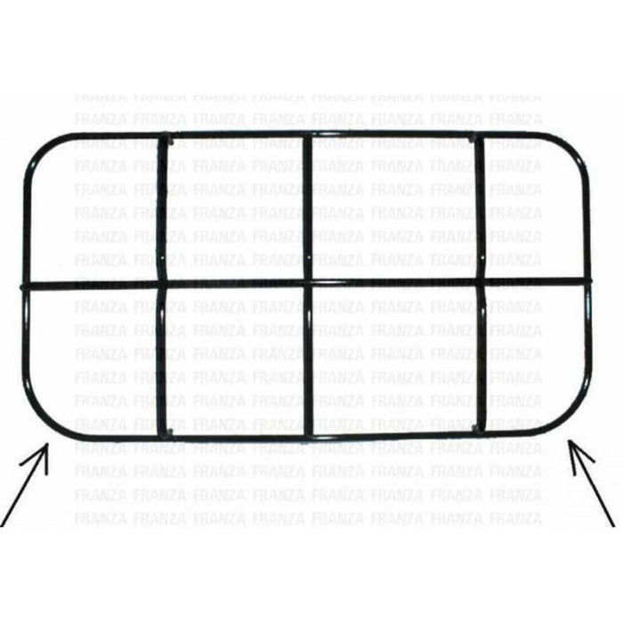 GRIGLIA FILO SMALTATA 2 Fuochi 450X245 CUCINA JOLLY INOX - UNIVERSALE