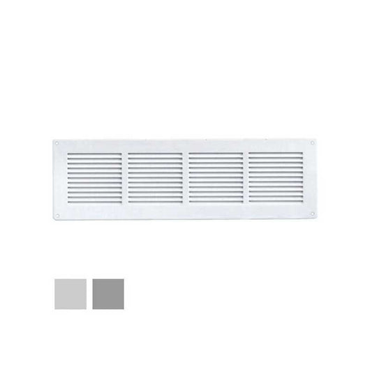 Griglia Lamiera 440X140 Rete Bianca