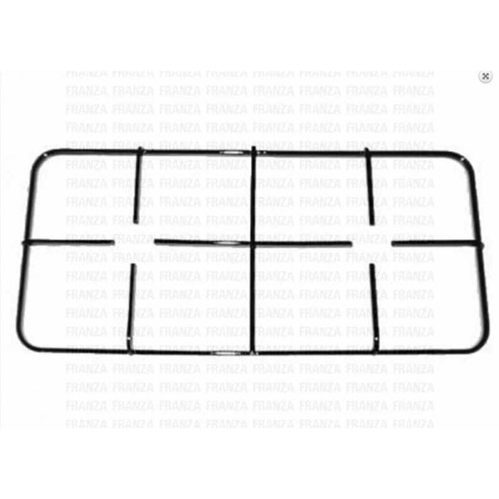 GRIGLIA PIATTINA 2 Fuochi CUCINA MENEGHETTI 458 X 228 NERA SMALTATA - UNIVERSALE