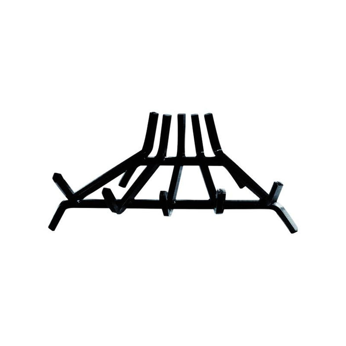 Griglia Portalegna in Acciaio 5 Barre Triangolare 45X34X16H