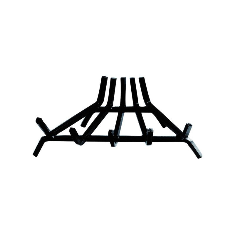 Griglia Portalegna in Acciaio 5 Barre Triangolare 45X34X16H